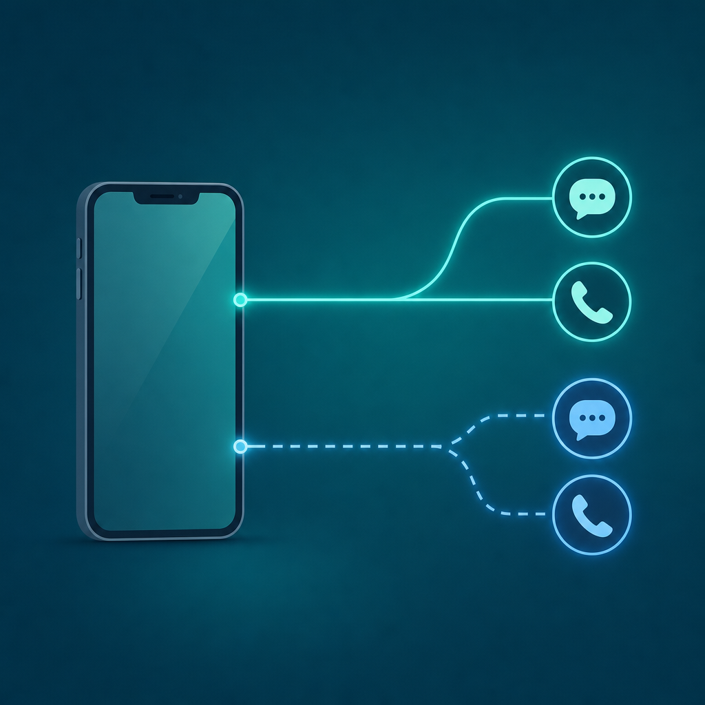 So bekommst du eine zweite Telefonnummer auf iPhone oder Android (ohne zweite SIM)