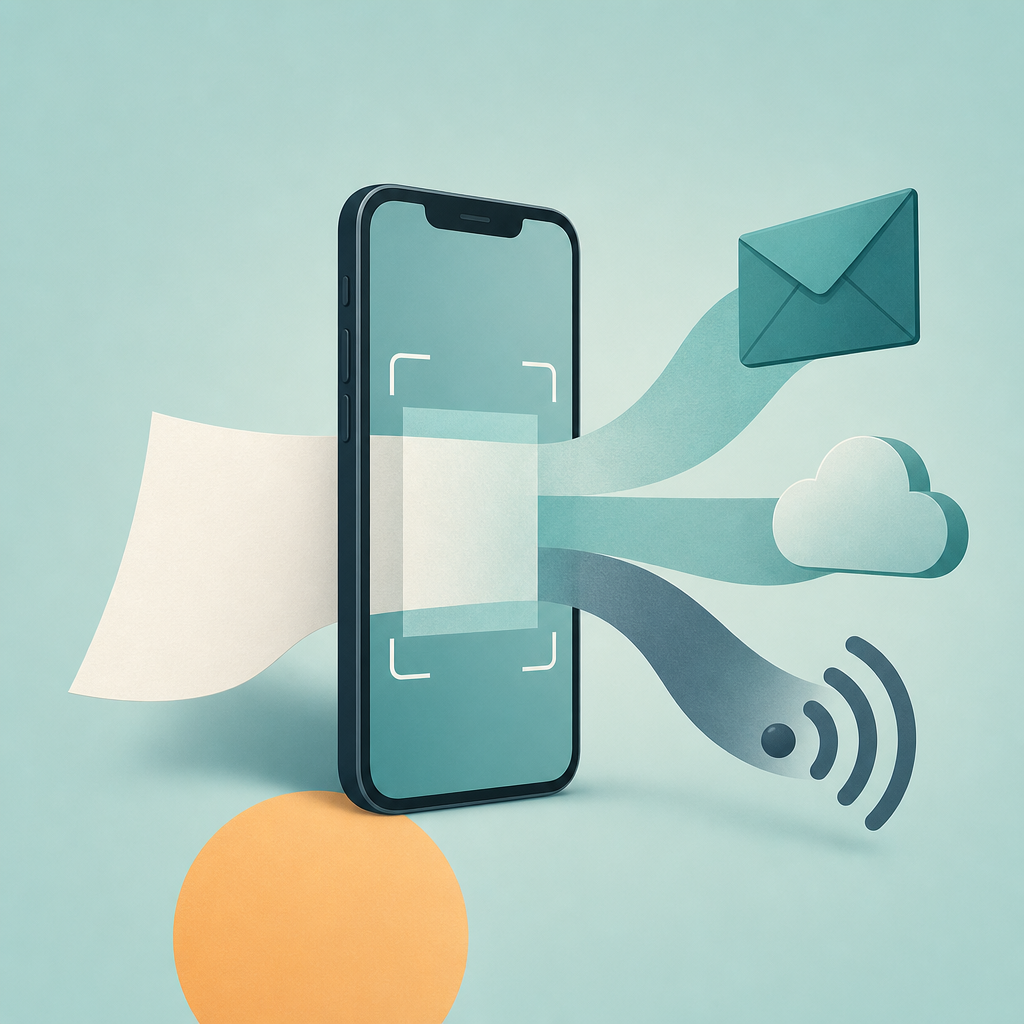 How to Scan a Document to PDF on iPhone and Android (No Extra Hardware)