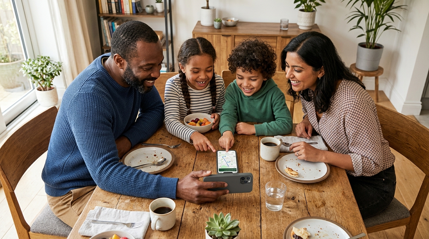 נתונים, מכשירים ודינמיקה: המדריך לשנת 2026 לתיאום מיקום משפחתי מודרני