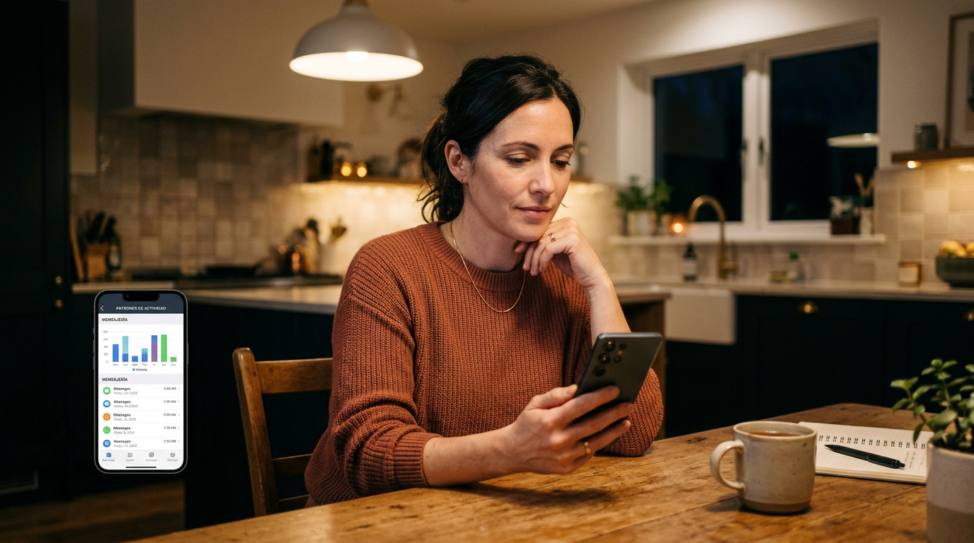 Lo que 50.000 familias te enseñan sobre el seguimiento de actividad en WhatsApp y Telegram