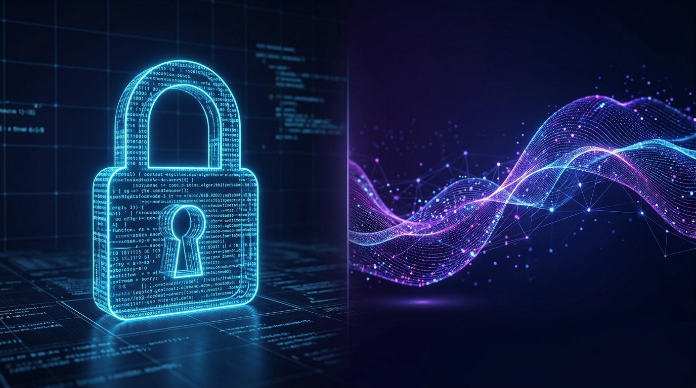 전통적인 잠금 도구와 현대적인 네트워크 모니터링의 시각적 비교