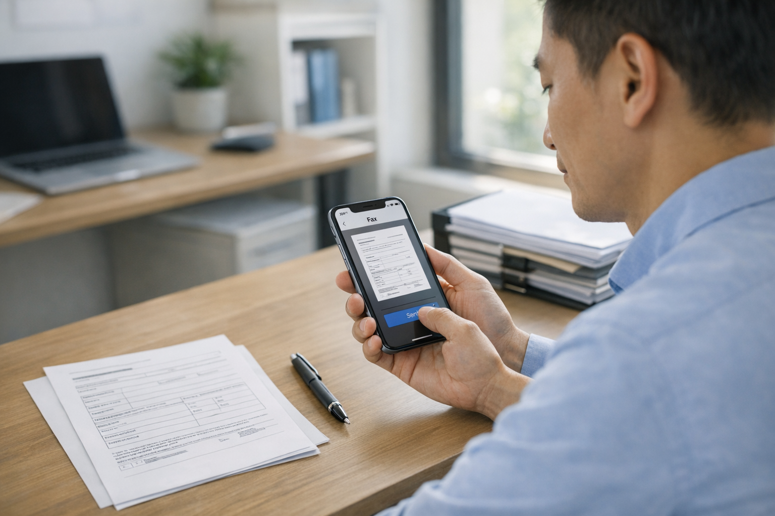 FAX送受信（広告なし）アプリ：スマホ・iPhoneユーザー向け実用的なファックス代替手段