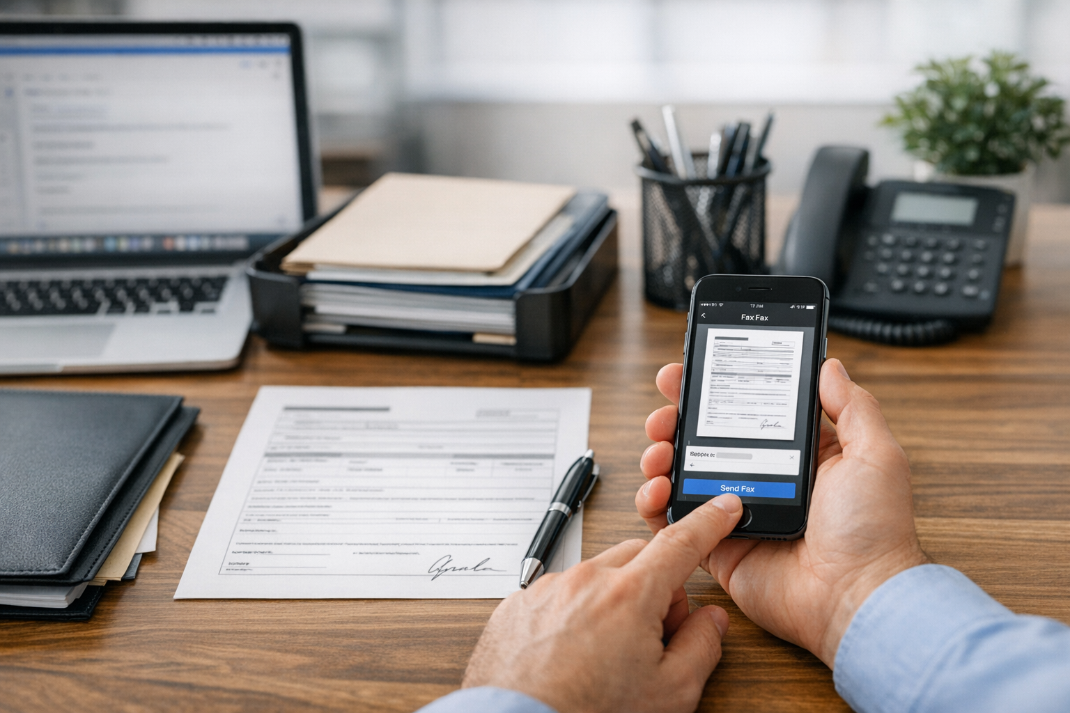 FAX Send Receive (werbefrei): Eine praktische Faxgerät-Alternative für mobile Nutzer und iPhone-Nutzer