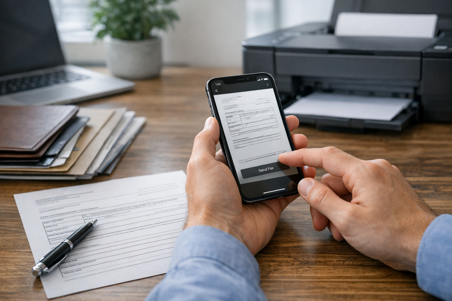 FAX Send Receive (reklamefri) app: Et praktisk alternativ til faxmaskinen for mobil- og iPhone-brugere