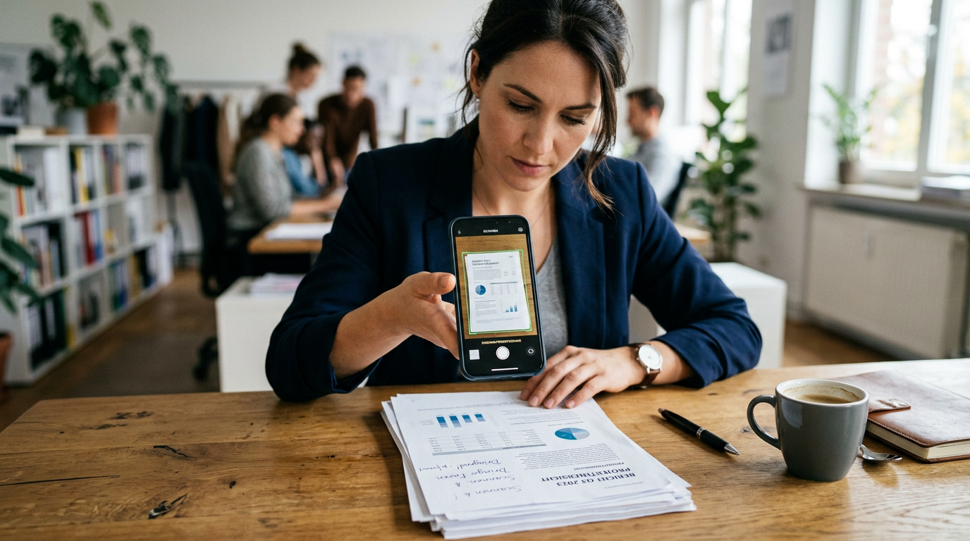 Was uns 50.000 Nutzeraktionen über Gewohnheiten bei Scanner-Apps, PDF-Workflows und Foto-zu-PDF verraten haben