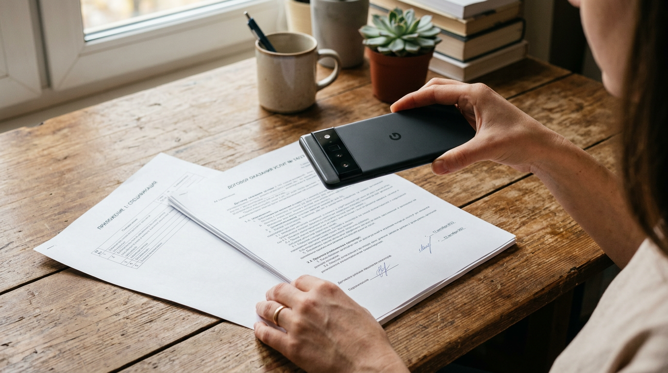 Реалистичная сцена крупным планом: несколько бумажных документов на деревянном с...