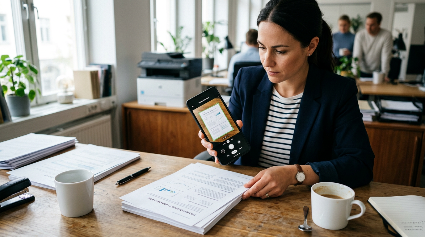 Vad 50 000 användaråtgärder lärde oss om vanor kring gratis skannerappar, PDF-flöden och behov av foto till PDF