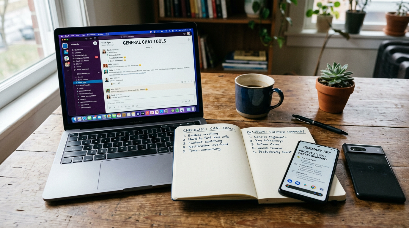 Bir karşılaştırma anını gösteren gerçekçi çalışma alanı: genel konuşma pencerele...