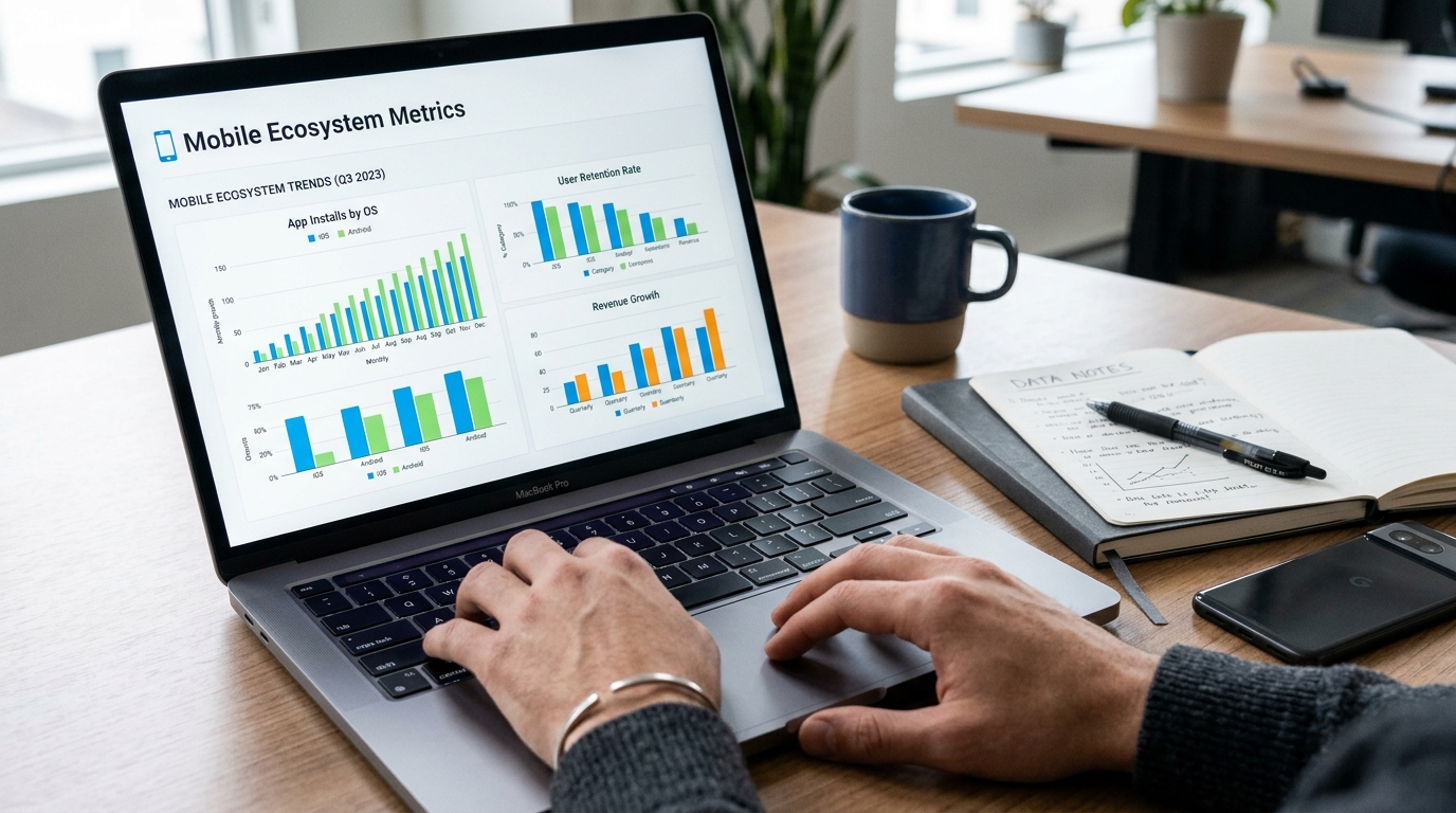 A close-up shot of an individual's hands working on a modern laptop keyboard
