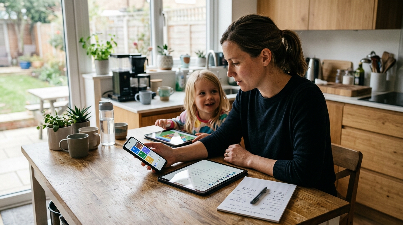 Hvilken type familieovervågningsapp passer bedst til dine behov?