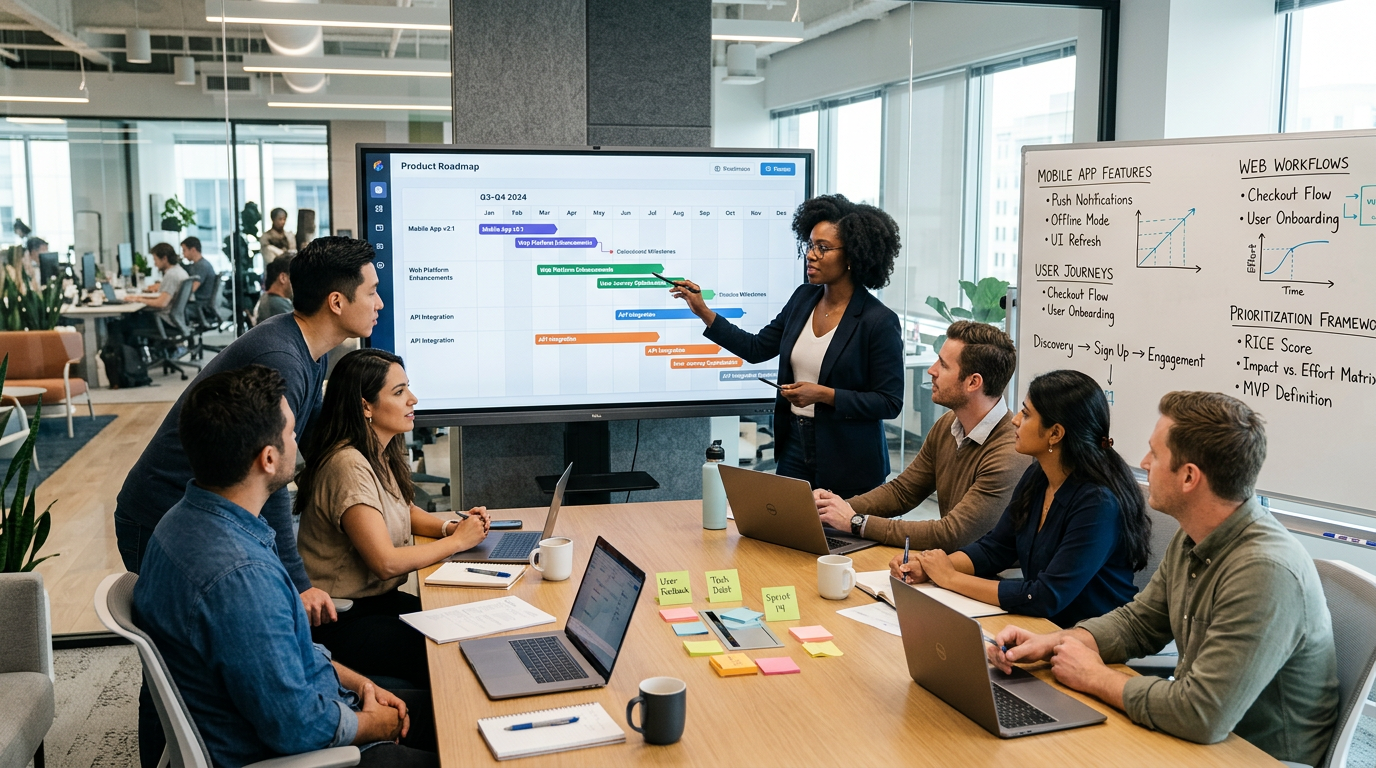 Sådan bygger et teknologifokuseret app-studie en produkt-roadmap omkring reelle brugerbehov