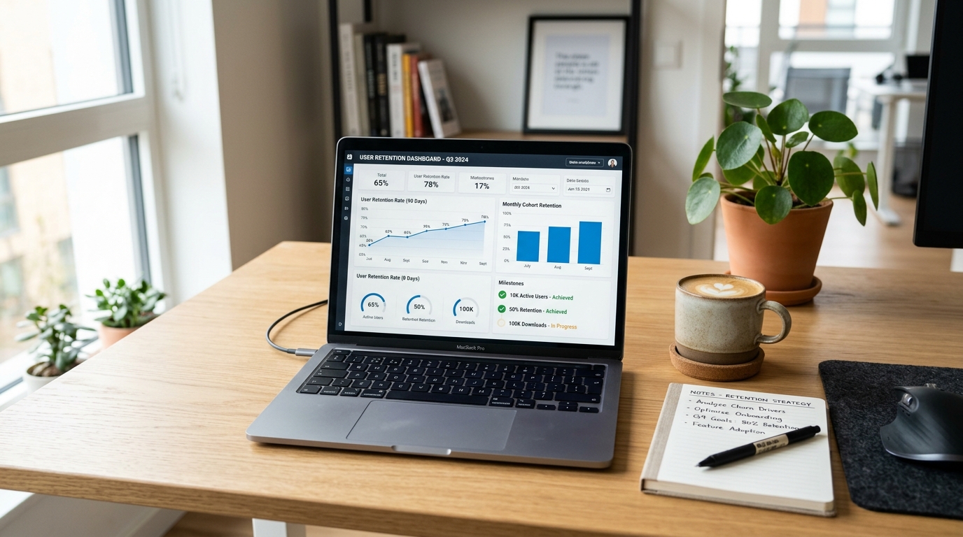 Ce que 100 000 sessions actives nous ont appris sur la rétention des assistants mobiles