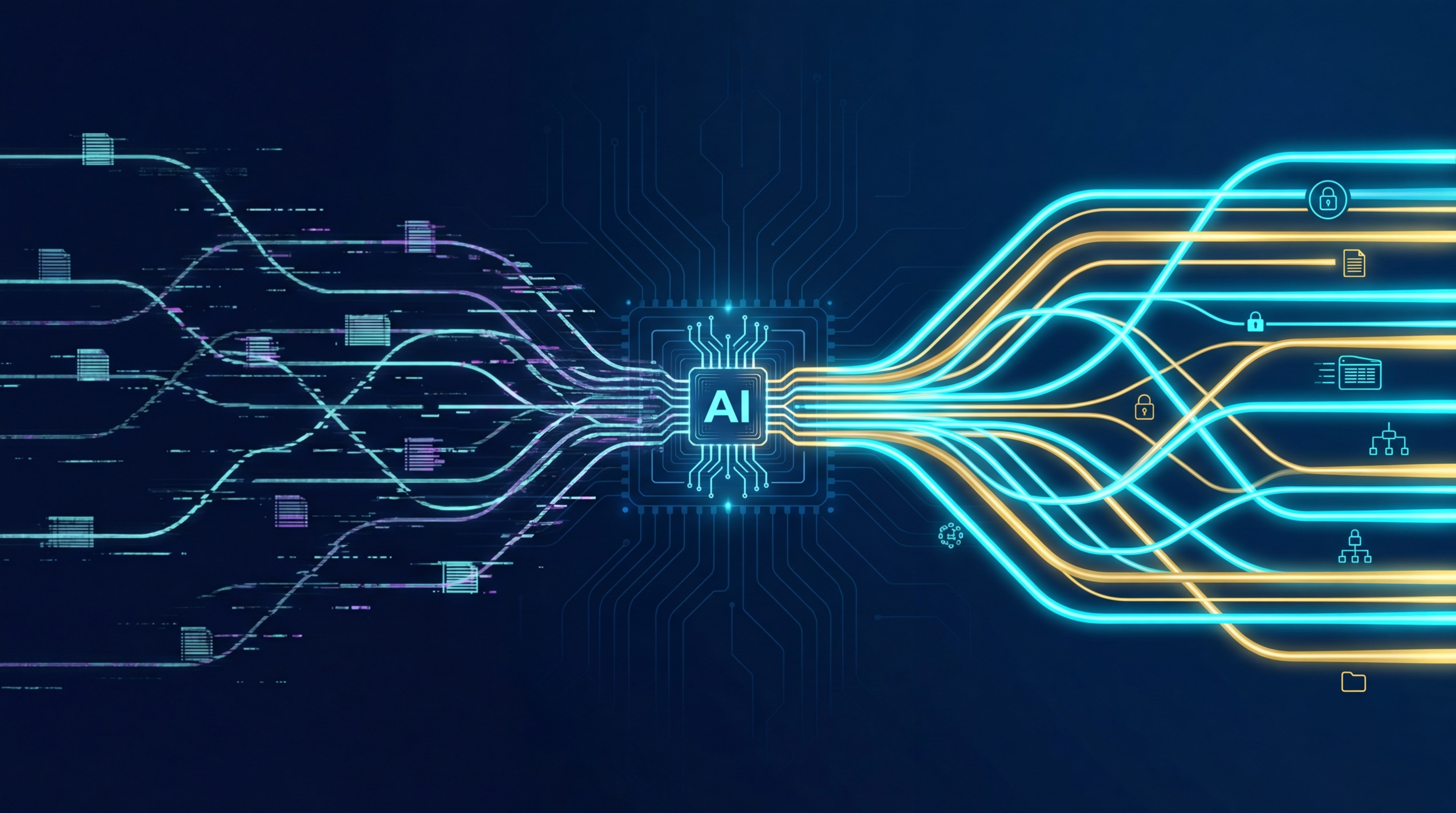 Konzeptionelle digitale Illustration, die die Entwicklung der Telekommunikation zeigt