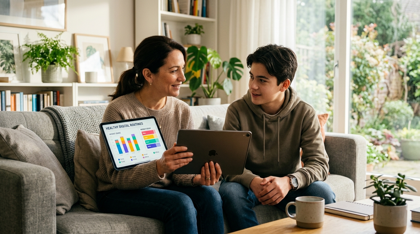 Etablering af digitale grænser i 2026: En forældrevejledning til moderne messaging