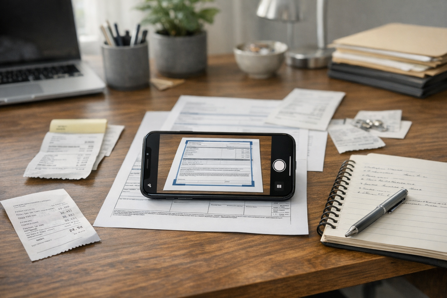 Cómo Scan Cam convierte documentos, archivos y fotos en PDF útiles desde el primer día