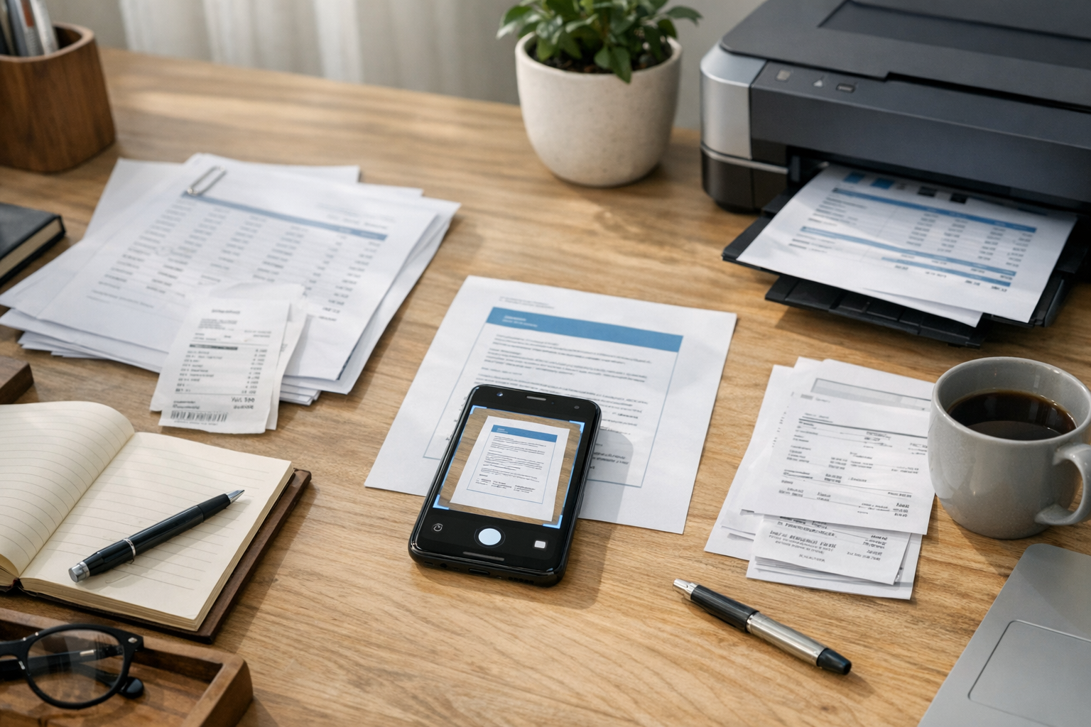 Scan Cam 如何在第一天就把文档、文件和照片变成可用的 PDF