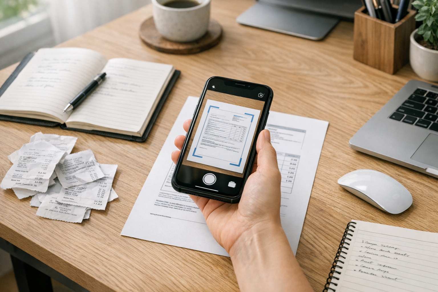 Hoe Scan Cam documenten, bestanden en foto’s vanaf dag één omzet in bruikbare pdf’s
