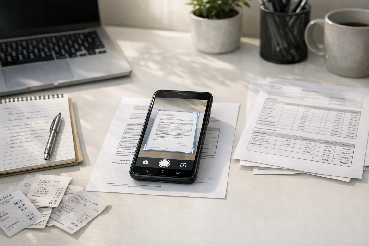 Jak Scan Cam pomaga od pierwszego dnia zamieniać dokumenty, pliki i zdjęcia w użyteczne PDF-y