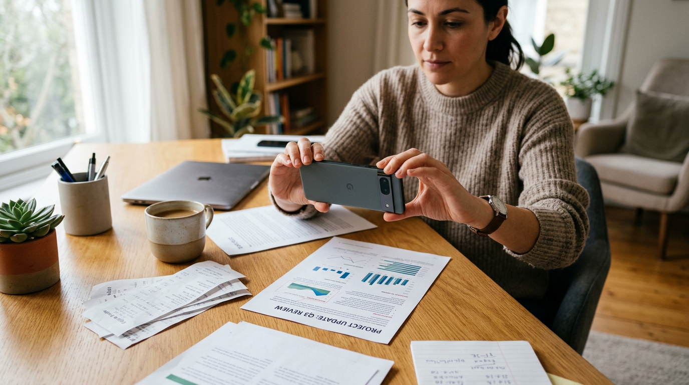 What 50,000 Scans Teach You About Qord, Word, Docu Sign, and the Everyday Camera Workflow