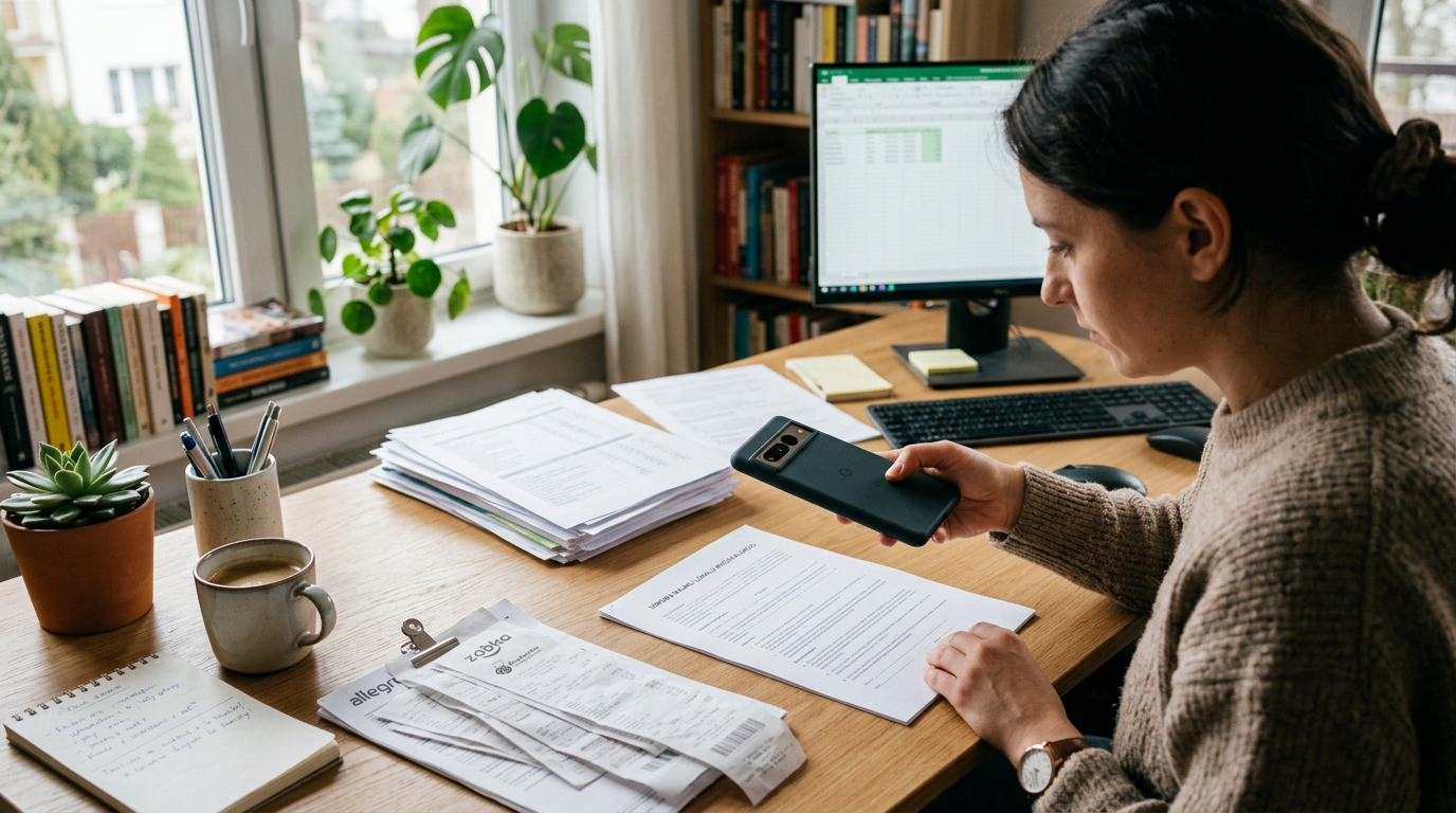 Czego 50 000 skanów uczy o qord, word, docu sign i codziennym obiegu dokumentów z aparatu