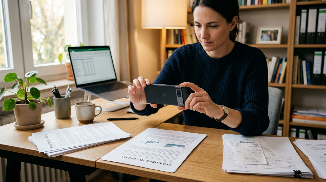 Was 50.000 Scans über Qord, Word, Docu Sign und den Kamera-Workflow im Alltag verraten