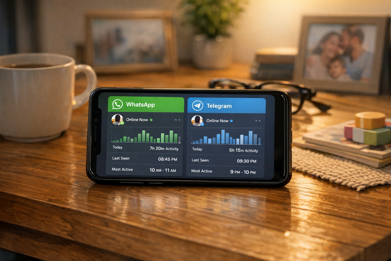 Mona - 가족 추적 앱으로 WhatsApp과 Telegram에서 확인할 수 있는 것