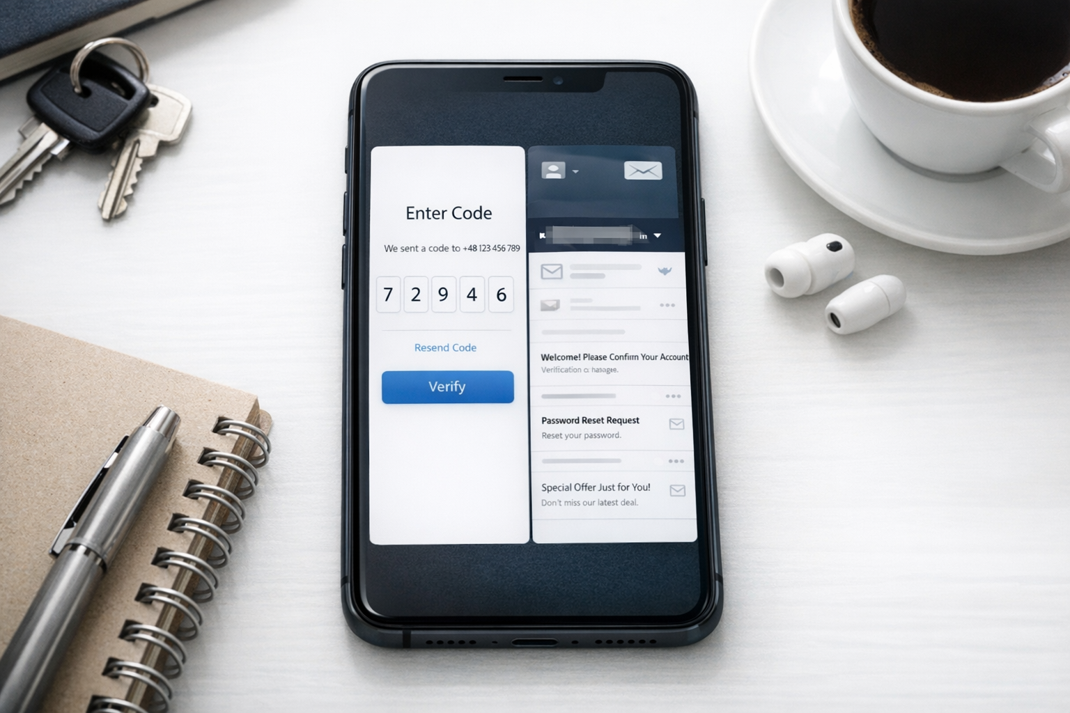 TextNow, Text Free, Google Voice czy Temp Mail? Praktyczne wprowadzenie do Receive SMS&Temp Mail: CodeApp